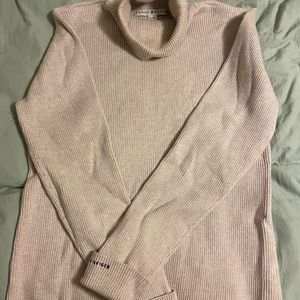 Tommy Hilfiger Beige Turtle Neck Sweater